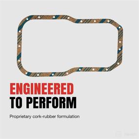 img 1 attached to 🔒 FEL-PRO OS 30708 R Oil Pan Gasket Set: High-quality, Reliable Seal for Enhanced Engine Performance