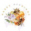 happy beehinds логотип
