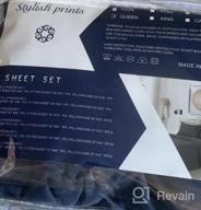img 1 attached to Soft And Luxurious Microfiber Bed Sheets For Full Size Bed - Thread Count 1800, Deep Pockets, 4-Piece Set In White Fashion - Perfect Fit! review by Troy Zelazny