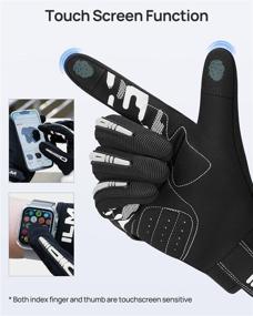 img 2 attached to 🧤 ILM JC10 Full Finger Motorcycle Gloves for Men and Women - Ideal for Motocross, BMX, ATV, MTB Racing, Dirt Bikes, Road Riding and Cycling - Touchscreen Compatible