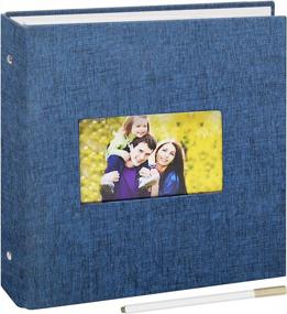 img 4 attached to DIY Self-Adhesive Photo Album For All Occasions: 60 Pages With Writing Space, Compatible With 4X6, 5X7, And 8X10 Photos