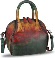 подлинная дизайнерская сумка через плечо ручной работы, разноцветная1 логотип