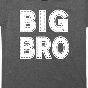 img 1 attached to Brother Announcement Outfit T Shirt Heather Boys' Clothing : Tops, Tees & Shirts