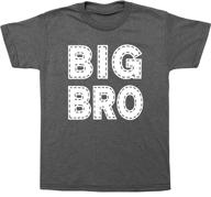 brother announcement outfit t shirt heather boys' clothing : tops, tees & shirts logo