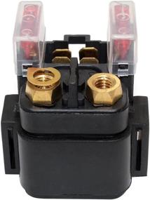 img 4 attached to High-Quality Starter Solenoid Relay Replacement for Yamaha XV1900 XV19 StratoLiner RoadLiner Raider Midnight 2006-2010 XVS11 1100 Silverado Custom Midnight 2004-2009