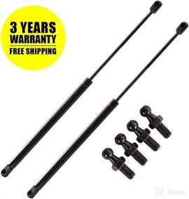 img 3 attached to 20 Inch Gas Struts Pair - Heavy Duty Tool Box Lid Top RV Springs Rods - 20 lbs Prop Lift - 2Pcs by Motion18