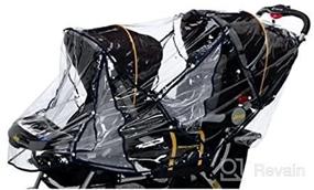 img 3 attached to Protective Rain Cover for Graco Duo Stroller, No Longer Available from Manufacturer