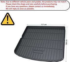 img 3 attached to Edge Cargo Liners All Weather Accessories