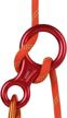 aokwit rescue figure 8 descender climbing gear downhill equipment 35kn/3500kg 7075 aluminum alloy rigging plate for climbing belaying and rappeling device logo