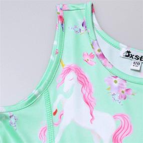 img 2 attached to 🦄 Girls' Clothing: Sleeveless Unicorn Dresses for Little Ones via Dresses