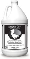 🦨 skunk-off: effective skunk odor remover for dogs, cats, carpet, car, clothes & more - enzyme-free formula logo