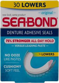 img 3 attached to SEA BOND Denture Adhesive Seals Original