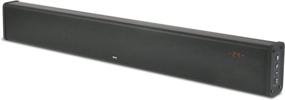 img 1 attached to ZVOX SB500 Soundbar With Accuvoice & Built-In Subwoofers For 50-80" TVs, Black Aluminum Home Theater Audio TV Speakers With Hearing Aid Technology And Six Levels Of Voice Boost