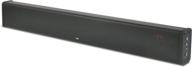 zvox sb500 soundbar with accuvoice & built-in subwoofers for 50-80" tvs, black aluminum home theater audio tv speakers with hearing aid technology and six levels of voice boost logo