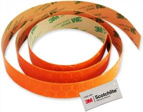 img 3 attached to Stay Visible With Salzmann 3M Reflective Tape For Safety On Backpacks, Helmets, Bikes, Cars And More
