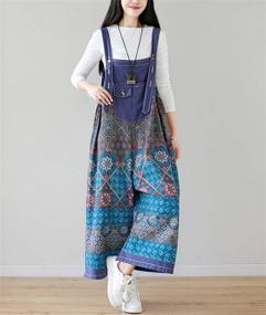 img 3 attached to YESNO Cropped Overalls Distressed Boyfriend Women's Clothing ~ Jumpsuits, Rompers & Overalls