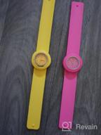 картинка 1 прикреплена к отзыву Часы моды HSW из силикона с кварцевым циферблатом для детей мальчиков девочек женщин мужчин унисекс - часы с креплением без пряжки для спорта от Troy Caldwell