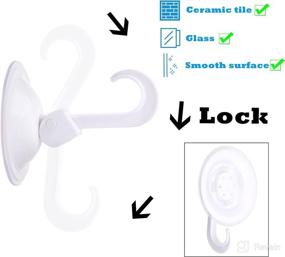 img 2 attached to Eco Fused Shower Sponges Suction Hooks