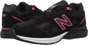 img 1 attached to New Balance KJ990V4 Running Shoes for Little Girls - Athletic Performance at its Best