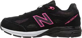 img 4 attached to New Balance KJ990V4 Running Shoes for Little Girls - Athletic Performance at its Best