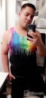 img 1 attached to Novelty 3D Print Tank Top For Men - Summer Casual Gym Workout And Bodybuilding Polyester Tank Tops By Loveternal review by Michael Weaver