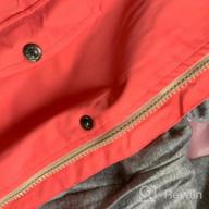 img 1 attached to BINIDUCKLING Girl Jacket: Stylish Hooded Windbreaker with Waterproof Zip Up-Button Outwear for Kids - Rain Coat review by Wensheng Dunbar