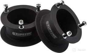 img 1 attached to 🔧 Supreme Suspensions - 2.5" Front Leveling Kit: Lift Your Dodge Ram 2500/3500 & Ram 1500 4WD with High-Strength Steel Spacers