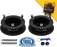 🔧 supreme suspensions - 2.5" front leveling kit: lift your dodge ram 2500/3500 & ram 1500 4wd with high-strength steel spacers logo