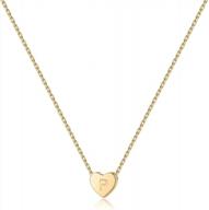 personalize your style with s925 sterling silver heart necklace - the perfect dainty jewelry gift for girls and women logo