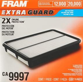 img 2 attached to 🔧 Upgraded FRAM Extra Guard Engine Air Filter Replacement for Enhanced Engine Protection and Performance in Compatible Subaru Vehicles (CA9997)