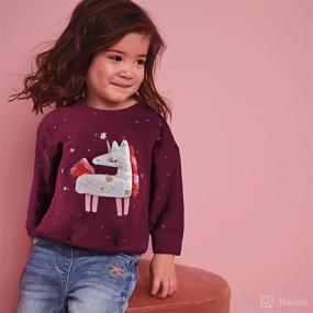 img 2 attached to Toddler Rainbow Sweatshirts Crewneck Pullover Apparel & Accessories Baby Boys -- Clothing