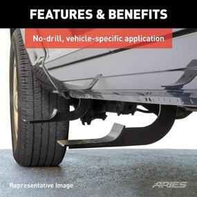 img 2 attached to Aries Standard Oval Nerf Mount Exterior Accessories at Running Boards & Steps