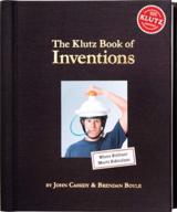 unleash creativity with the klutz book of inventions: compact and bold in black logo