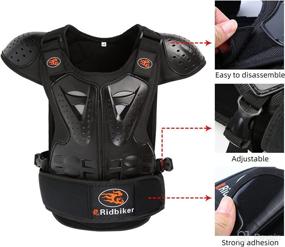 img 1 attached to RIDBIKER Motorcycle Armor Protector Shoulder