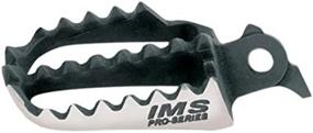 img 4 attached to Enhance Your Riding Experience with IMS 293111-4 Pro Series Foot Pegs in Sleek Black Finish