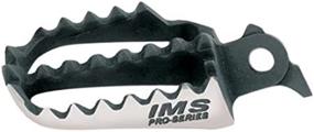 img 1 attached to Enhance Your Riding Experience with IMS 293111-4 Pro Series Foot Pegs in Sleek Black Finish