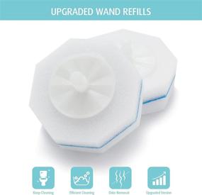 img 3 attached to 🧼 50 Count of Compatible Disposable Wand Heads for Clorox Wand Refills - Upgraded Wand Refills