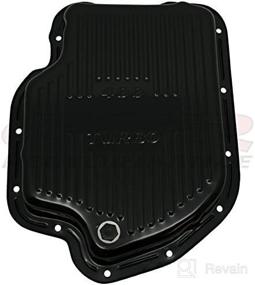 img 2 attached to 🔧 High-Quality Replacement Chevy/GM Turbo TH-400 Steel Transmission Pan - EDP Black