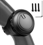 jonmon steering wheel spinner knob interior accessories logo