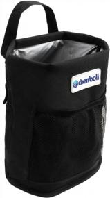 img 4 attached to Cherrboll Car Trash Bin: 3-Gallon Waterproof Organizer For Automobiles, Trucks, And Boats