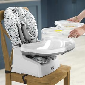 img 2 attached to 🌟 Chicco Snack Booster Seat in Grey Star: A Stylish and Practical Solution