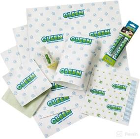img 3 attached to 🌿 Gleen 3834 Green Cleaning Cloth Bonus Package, 10-Piece: Eco-Friendly Cleaning Cloths for a Sparkling Home