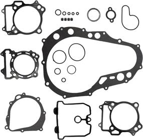 img 4 attached to ZeeKee Complete Gasket Kit for Suzuki Quadsport LTZ400 Z400 - Top and Bottom End Engine Set (2003-2008) + Clutch Cover Gasket (1321050042 / 0934-1676)