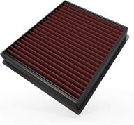 enhance performance: k&amp;n high performance air filter for 2017-2019 chevy/gmc truck v8 (silverado 2500 hd, 3500 hd, sierra 2500 hd, 3500 hd) logo