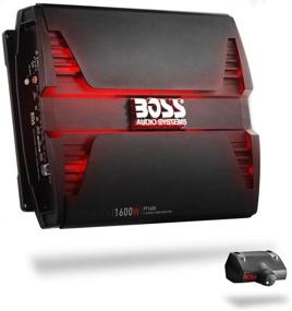 img 4 attached to BOSS Audio Systems PT1600 Car Amplifier – Phantom Series, 1600 Watts, Full Range, Class A/B, 2-8 Ohm Stable, Mosfet Power Supply, Bridgeable 2 Channel Amp