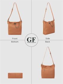 img 1 attached to Giorgio Ferretti Excellent Shoulder Clearance Women's Handbags & Wallets ~ Hobo Bags