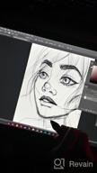 img 1 attached to HUION KAMVAS 16 Graphics Drawing Tablet 15.6 Inch, Full-Laminated Screen Anti-Glare, 10 Express Keys, 8192 Pen Pressure Tilt, Battery-Free Stylus Android Support - Black review by Michael Olsen