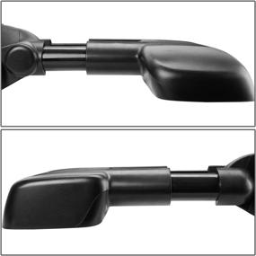 img 1 attached to DNA Motoring TWM-001-T111-BK-L Powered Heated Towing Mirror Compatible With 03-06 Silverado Suburban Avalanche Tahoe Sierra Yukon