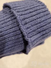img 5 attached to Niitawm женские свитера большого размера с v-образным вырезом, одежда на осень и зиму, модный вязаный повседневный пуловер в рубчик с длинным рукавом, туника, топы