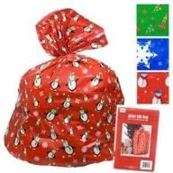 🎁 assorted giant christmas gift bag with varying styles logo